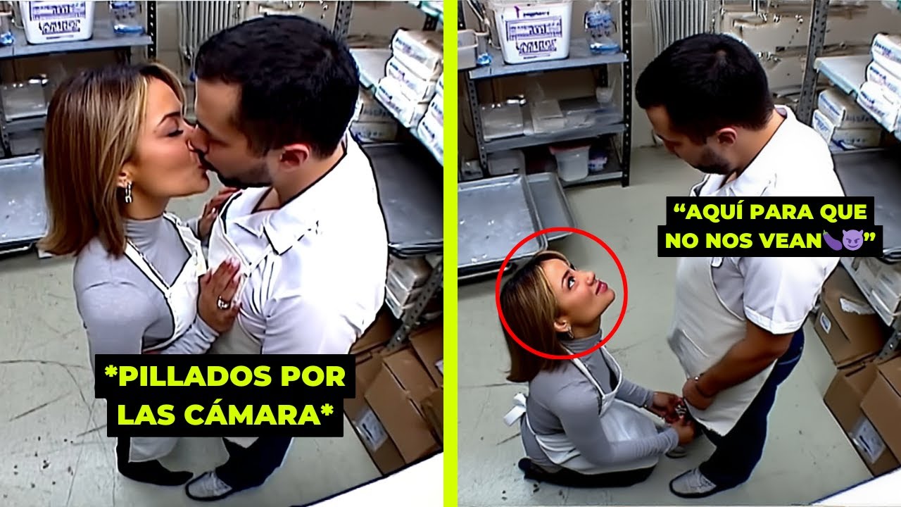 PILLADA siendo INFIEL con su COMPAÑERO DE TRABAJO