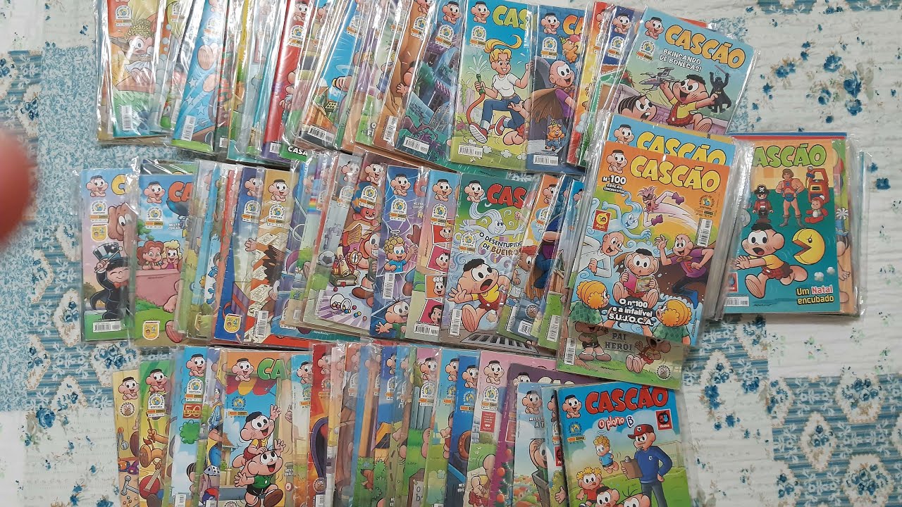 Todos os Gibis do Cascão - Editora Panini 1ª Série - (Minha Coleção Completa #3)