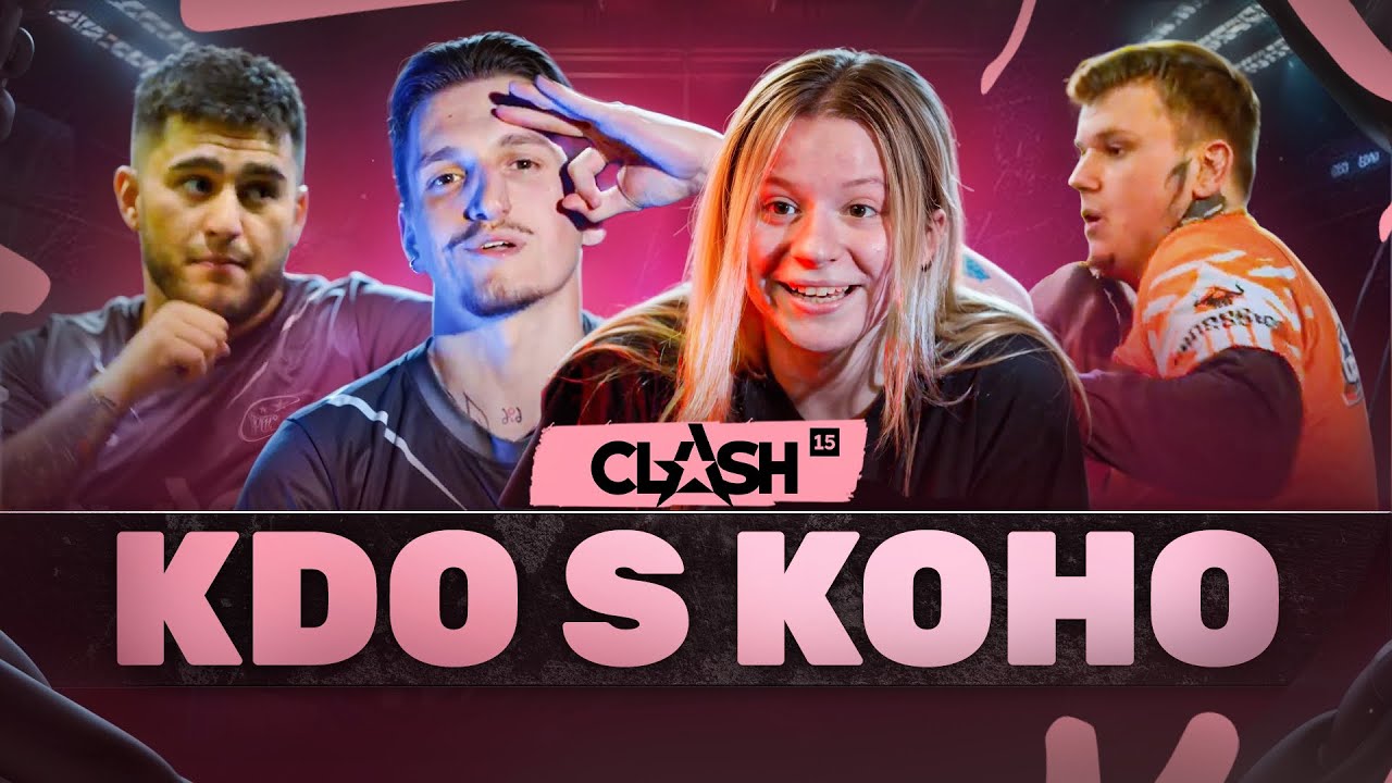 KDO S KOHO - Samir,  Veselý, Mína, Angie, Reif, Icko, Dužda, Corleone