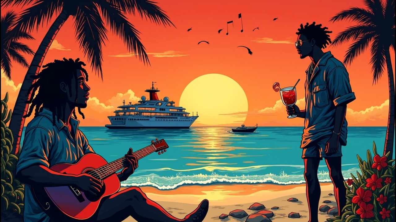 🔥 Afrobeat x Reggae x Dancehall – Tropical Chill Cruise Mix | Island Sunset Vibes 2025 Vol.15 🏝️