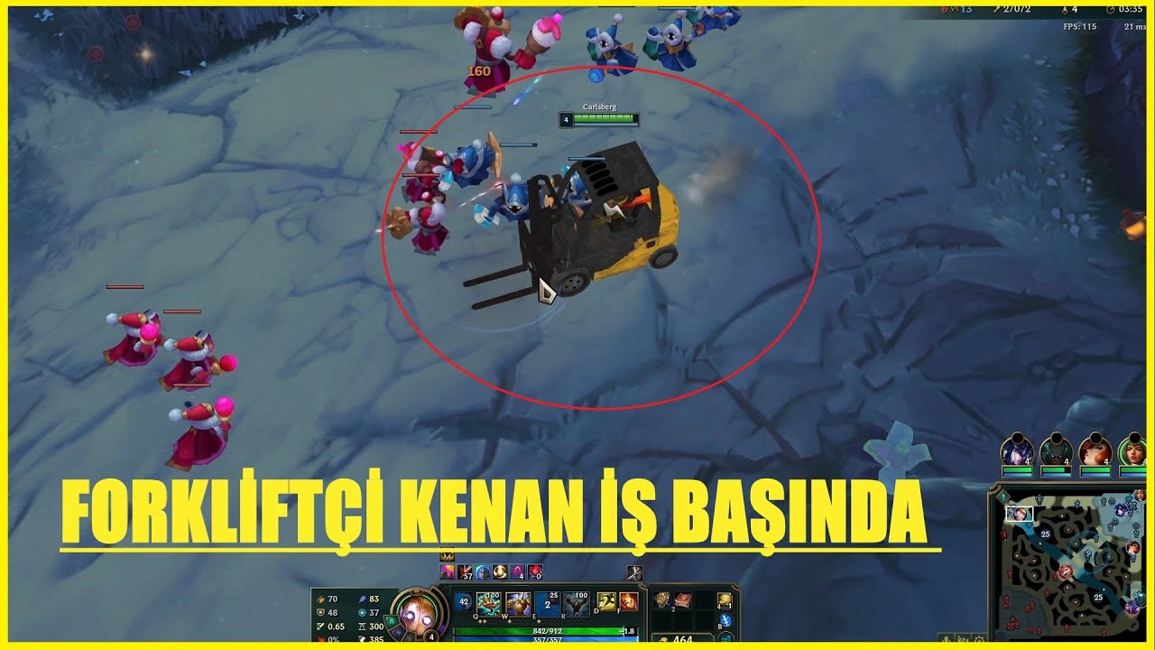 BLİTZ OYNUYORUZ AMA ÇOK FARKLI BİR TARZI VAR - FORKLİFTÇİ KENAN#1 - LEAGUE OF LEGENDS