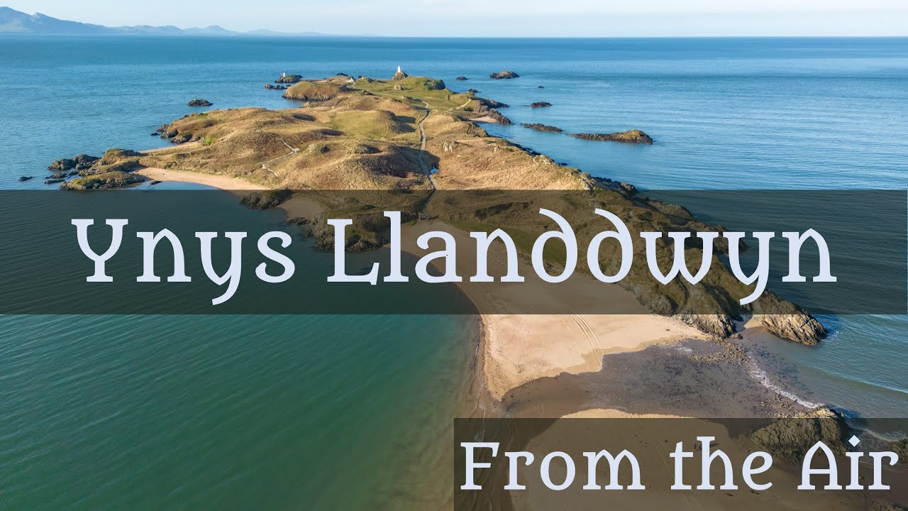 Ynys Llanddwyn from the Air