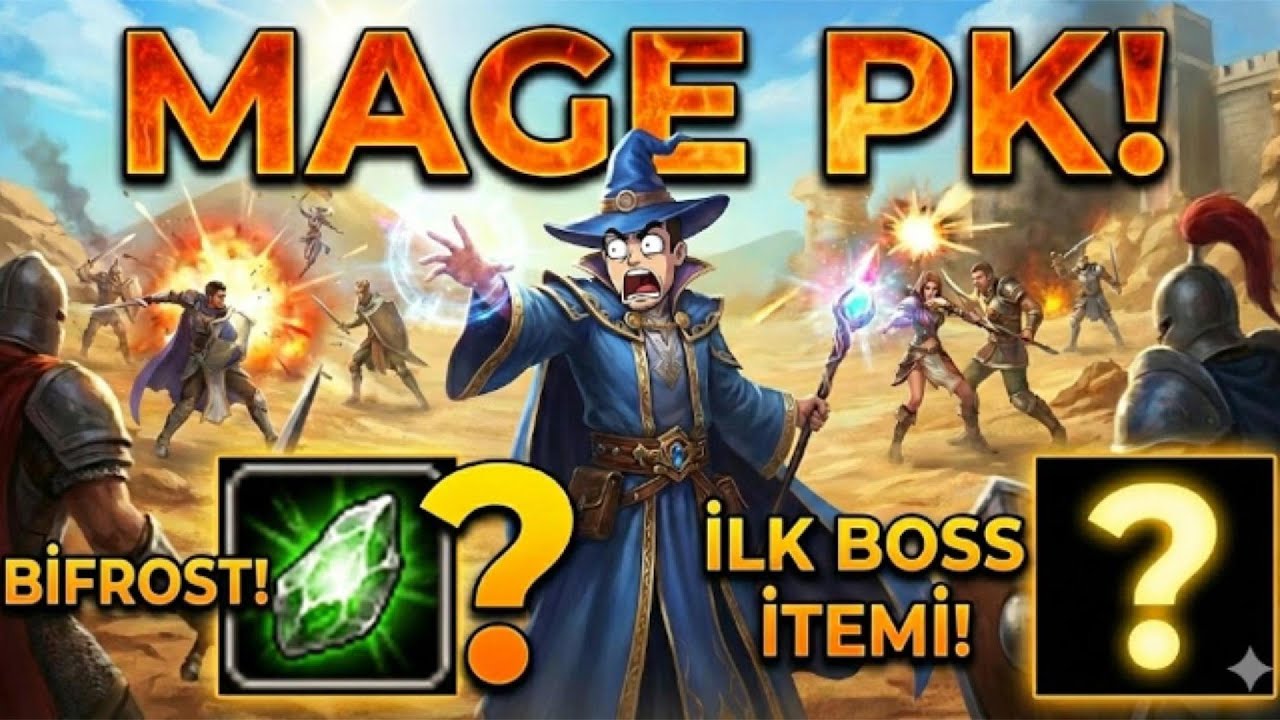 ZION MAGE PK! 🔥 BIFROST | İLK BOSS DROBUMUZ! Zion Mage Günlükleri #5