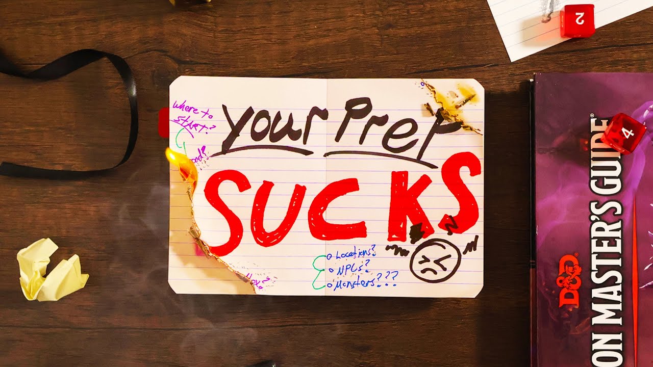 Ваша подготовка к D&D — ОТСТОЙ. Вот почему.