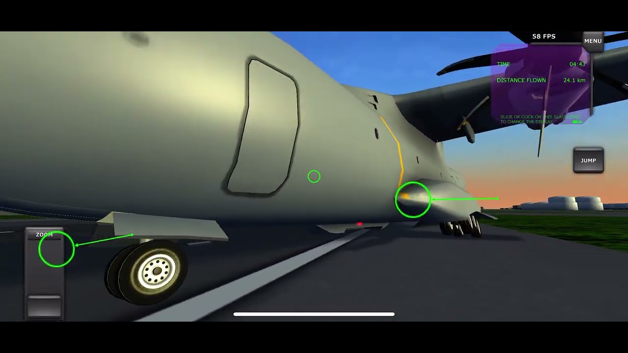 TFS emergency landing