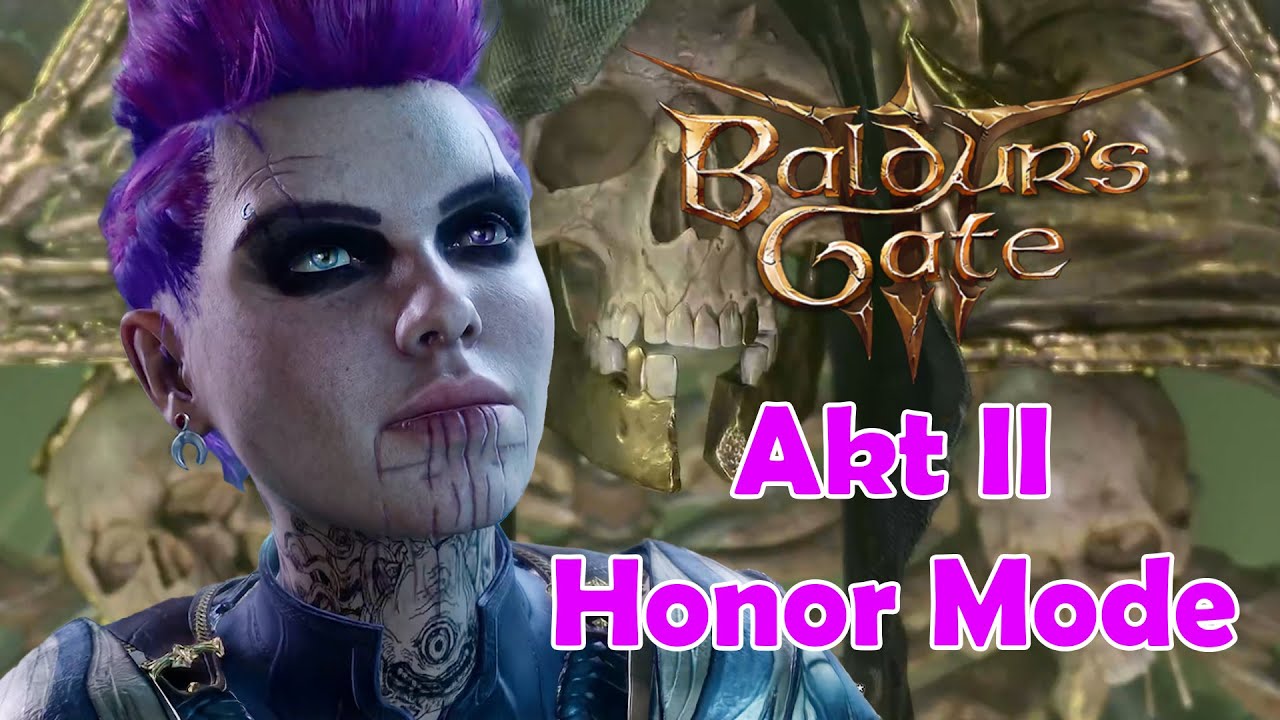 Baldurs Gate 3 Akt 2 der Honour Mode Run geht weiter| Ocomic