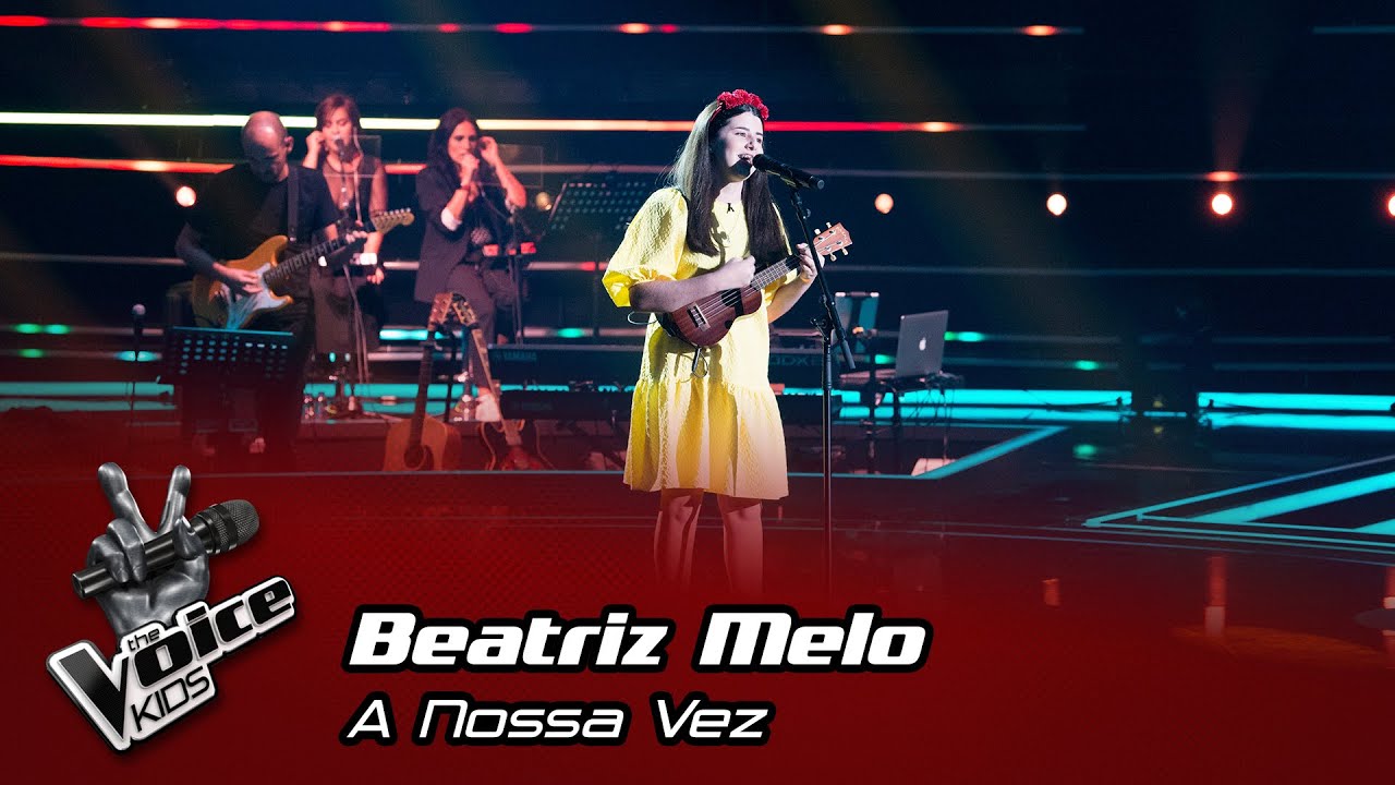 Beatriz Melo &ndash; &ldquo;A Nossa Vez&rdquo; | Prova Cega | The Voice Kids