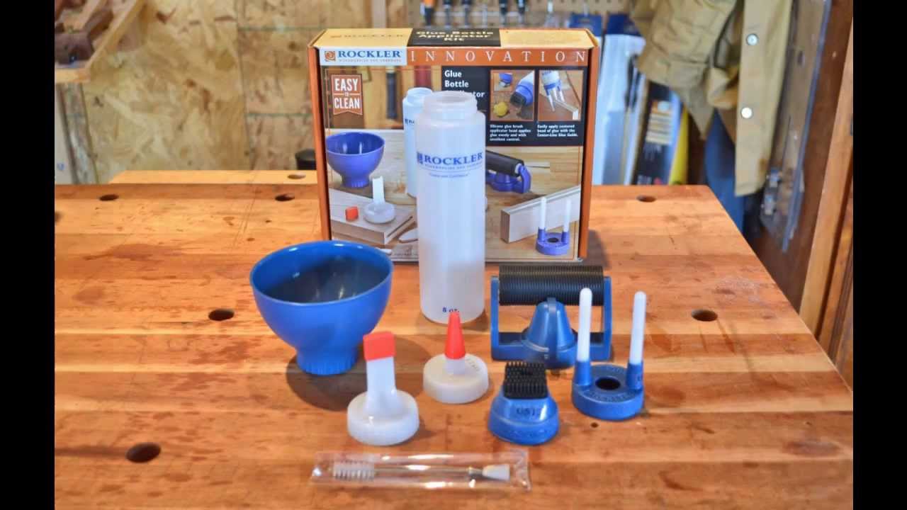 Rockler's Glue Applicator Set