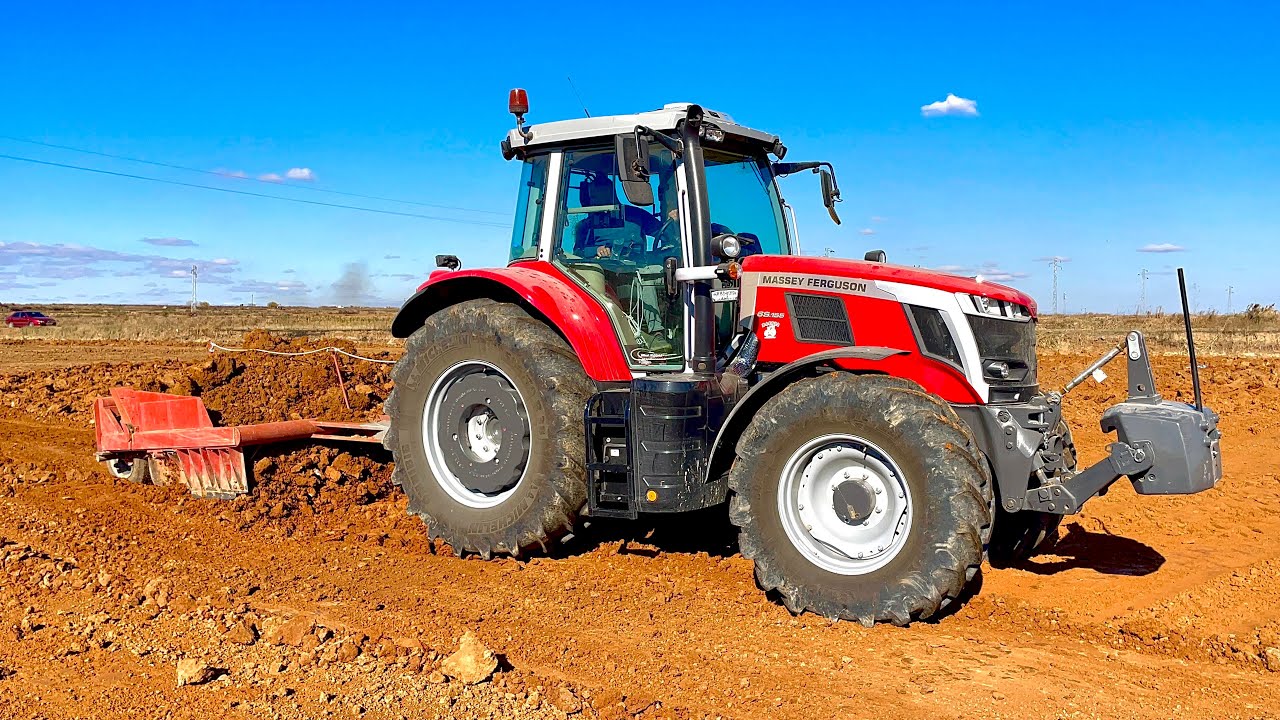 ÇELTİK TARLASI TESVİYESİ | MASSEY FERGUSON 6S.155