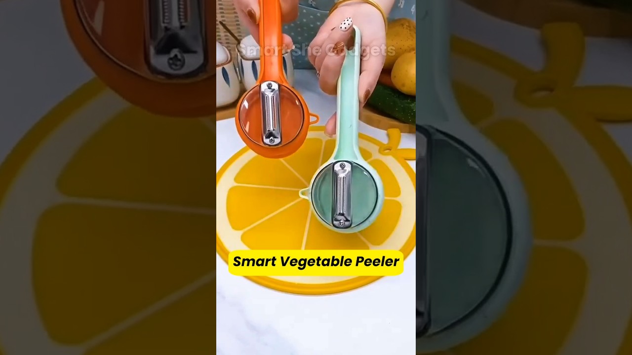 Smart Vegetable & Fruit Peeler with Storage Box