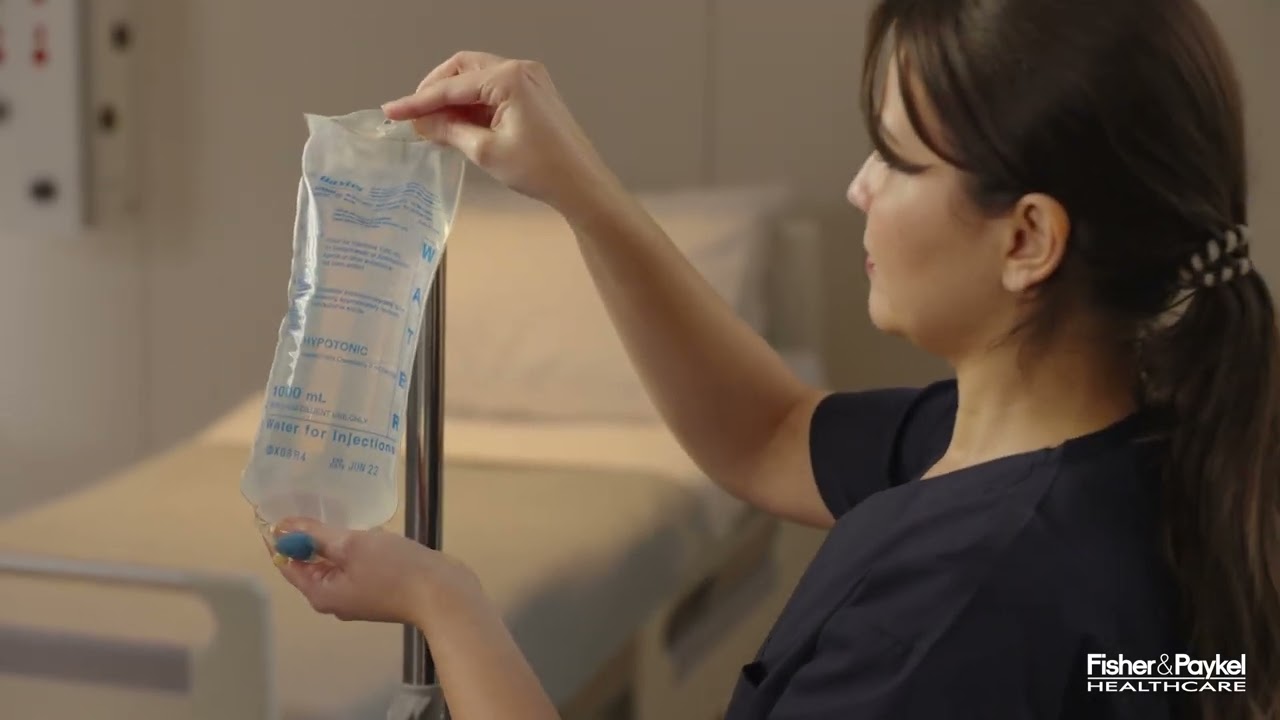 F&P Airvo 3 Optiflow High Flow Therapy Setup