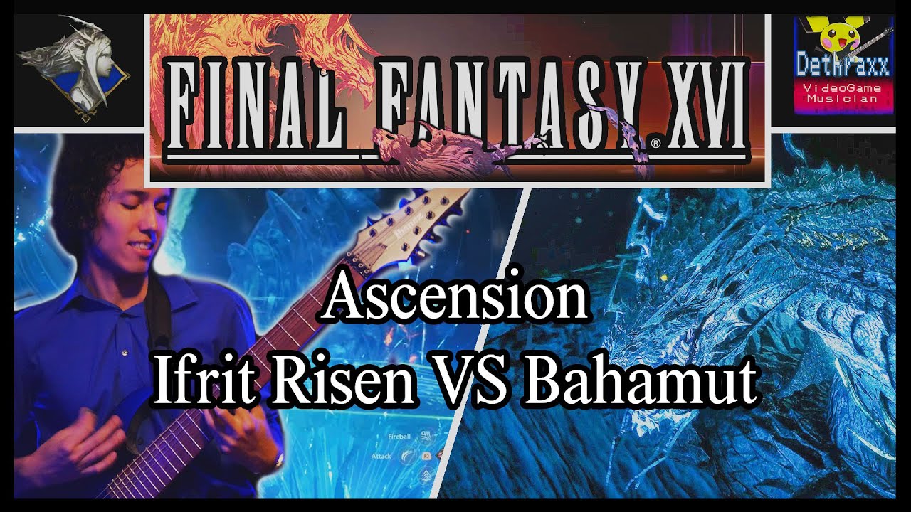 Final Fantasy XVI: Ascension (Ifrit Risen vs Bahamut) | Metal Remix Cover by Dethraxx (ファイナルファンタジ16)