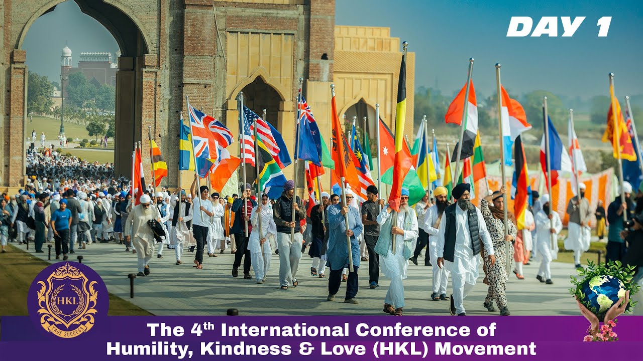 Day 1- The 4th International Conference of Humility, Kindness & Love (HKL) Punjab, India | 2025