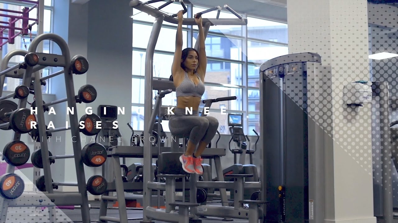 Hanging Knee Raises | Chanel Coco Brown