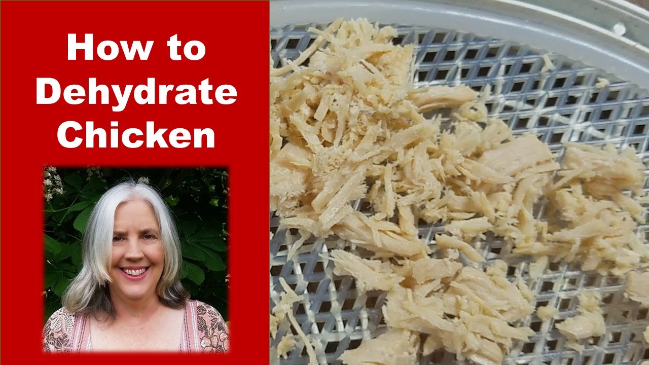 How to Dehydrate Chicken in a Food Dehydrator | Dehydrate Chicken at Home - No Freeze Dryer Needed!