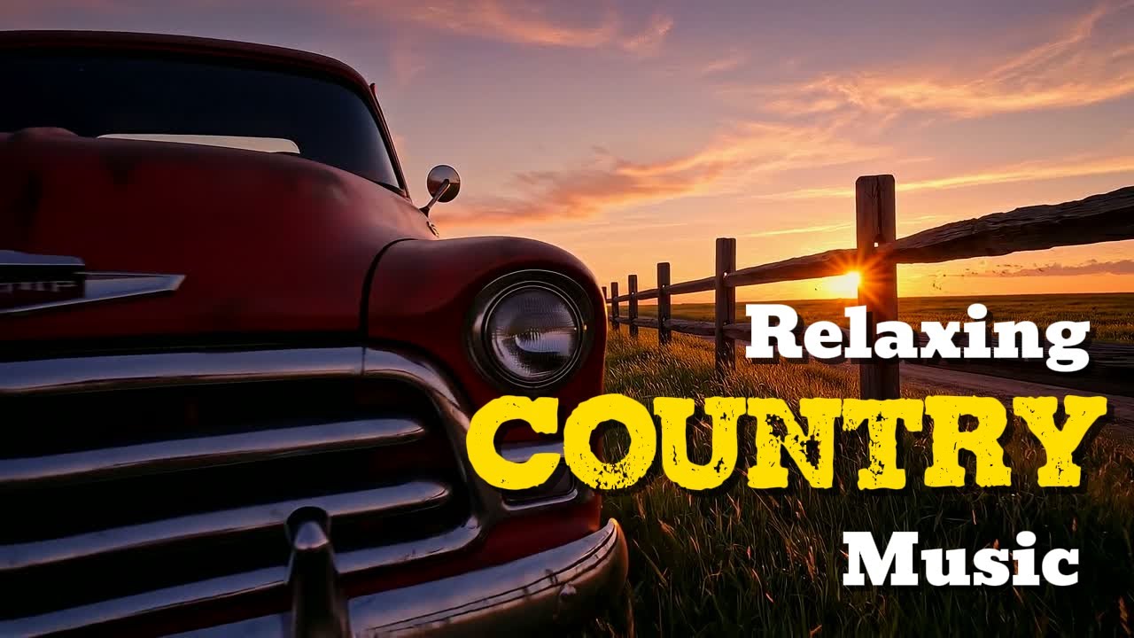 Relaxing Acoustic Country Playlist for Calm Nights and Stress Relief