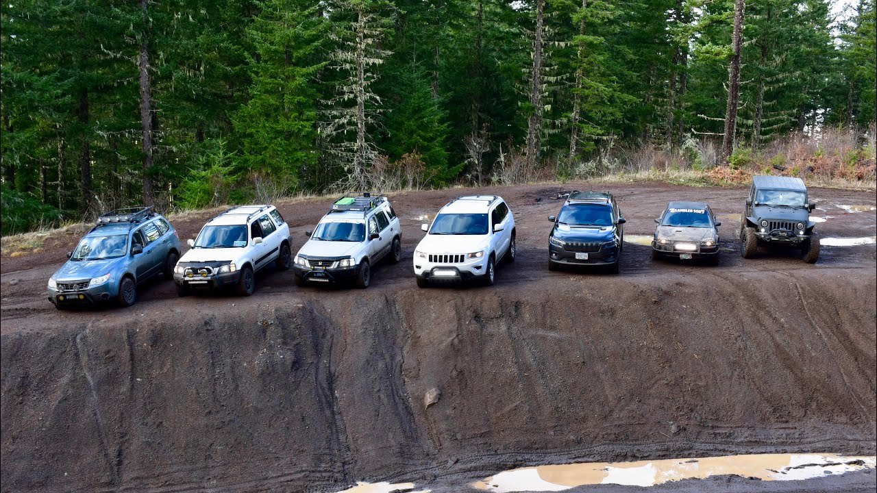 CRV Off-Roading: Shotgun Creek Group Exploration