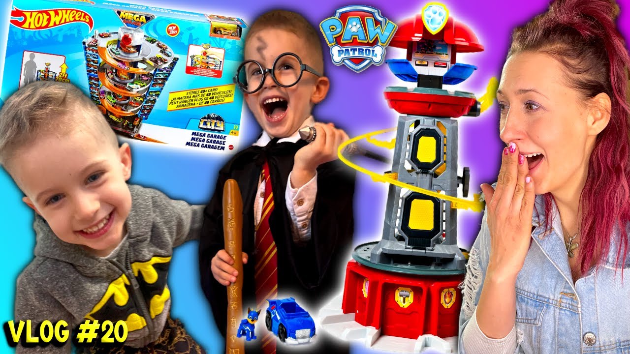 DZIEŃ NIESPODZIANEK🎁 Psi Patrol Hot Wheels 🚗 Mały Harry Potter ⚡️ Marivo Vlog#20