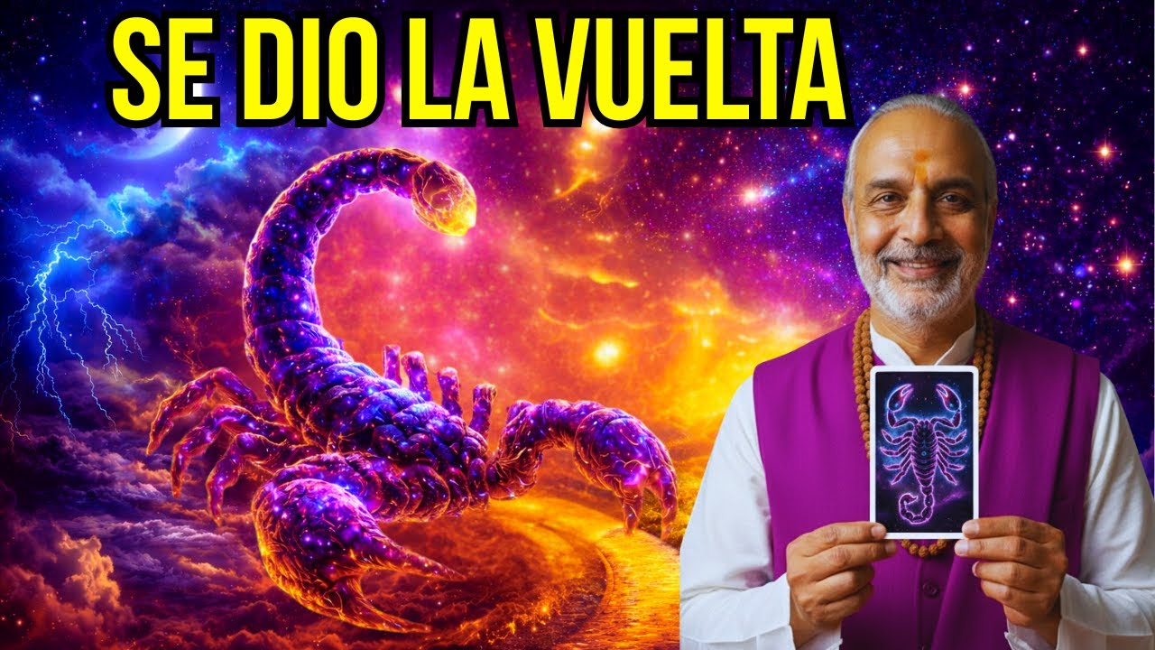 ESCORPIO ♏️ AL ÚLTIMO MINUTO TODO SE DA VUELTA — EL UNIVERSO ATENDIÓ TU PEDIDO | Pablo Vidente
