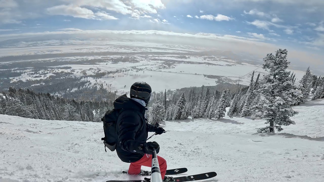 Saratoga Bowl (Full Run) - Jackson Hole Ski Resort