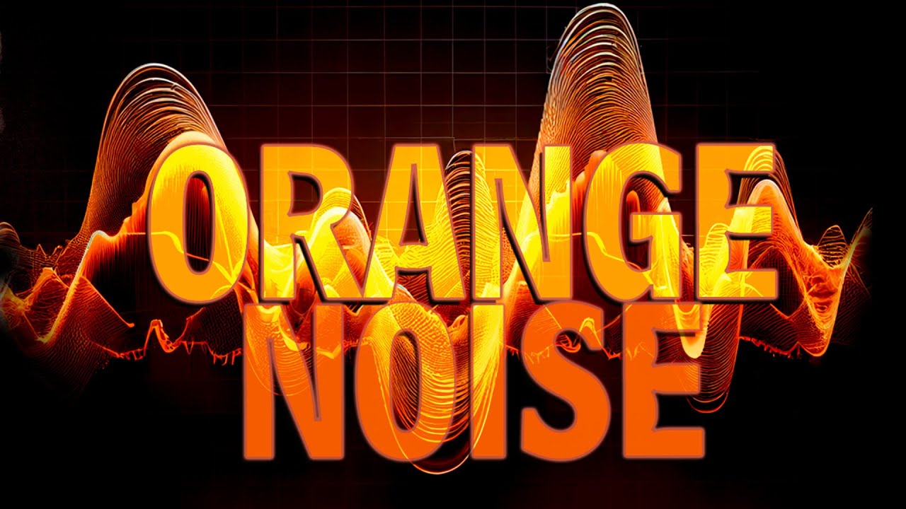 10 HRS of Orange Noise + Dark Screen for Focus
