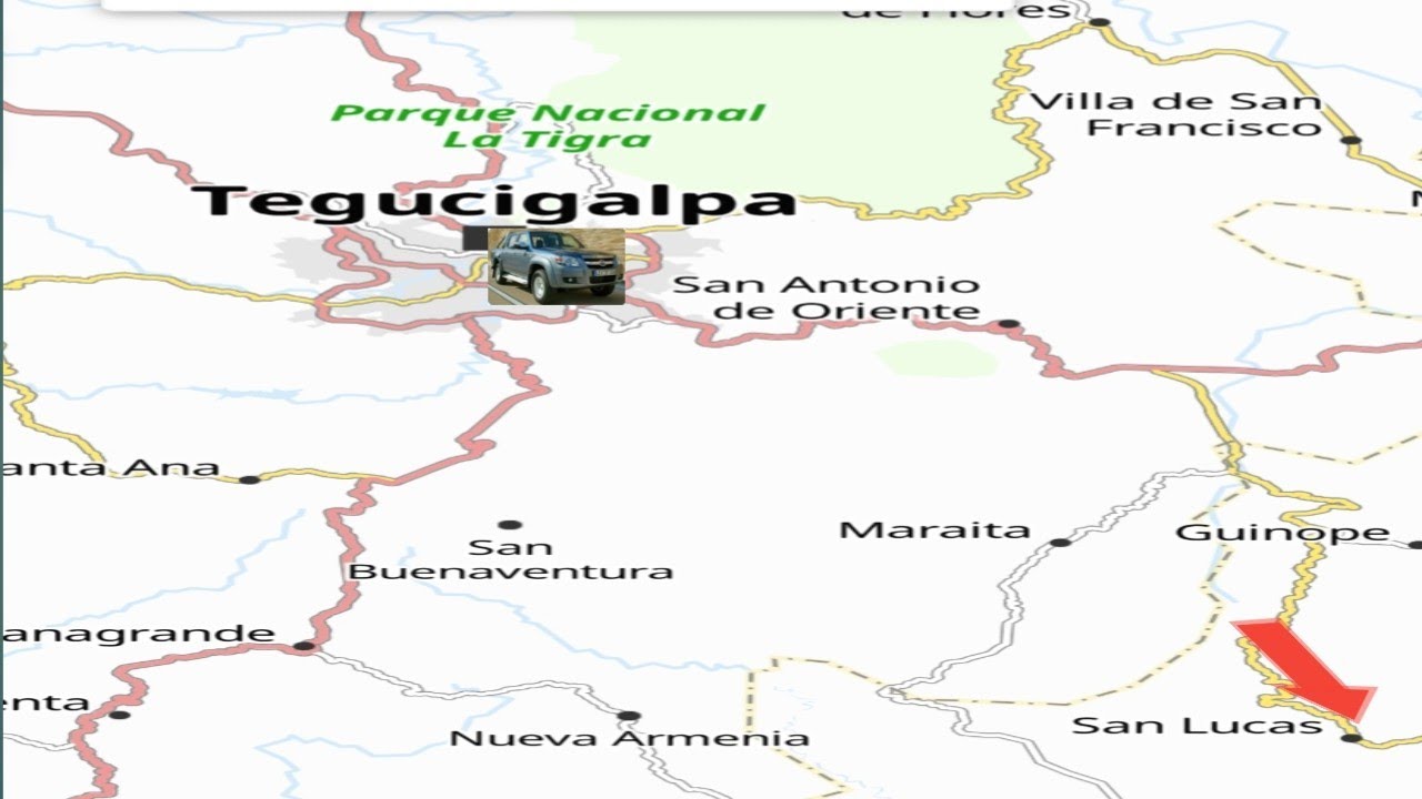 🚘#Asi ES EL# RECORIDO DE #TEGUCIGALPA A SAN LUCAS EL PARAISO en modo  (TIME LAPSE)🚀