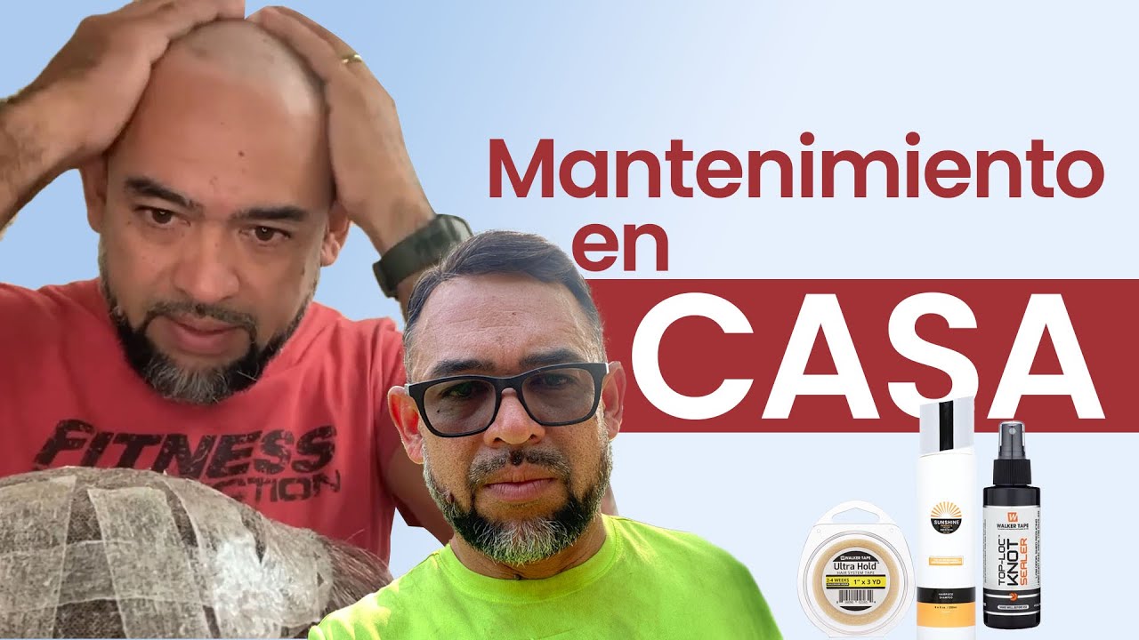 Guía DEFINITIVA de mantenimiento en casa de una prótesis capilar!  | Hazlo tu mismo DIY