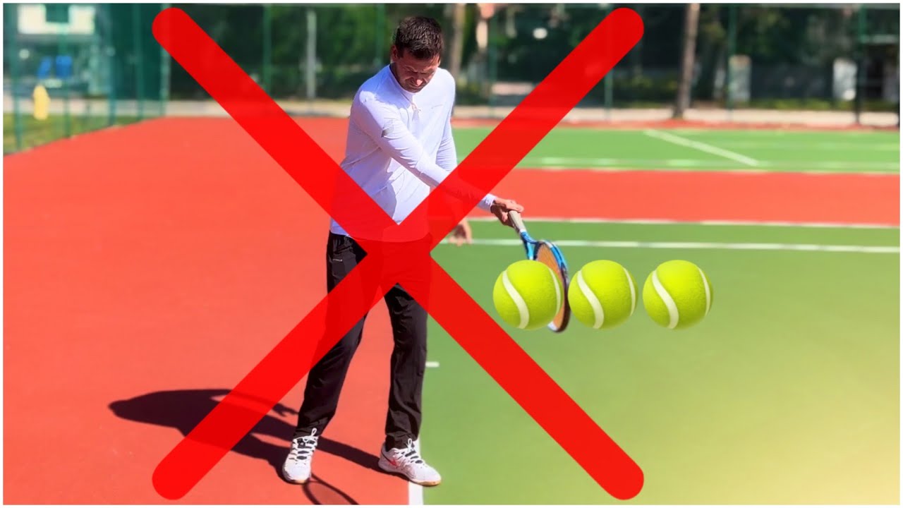 Why Hitting Through 3 Balls on the Forehand is WRONG ❌
