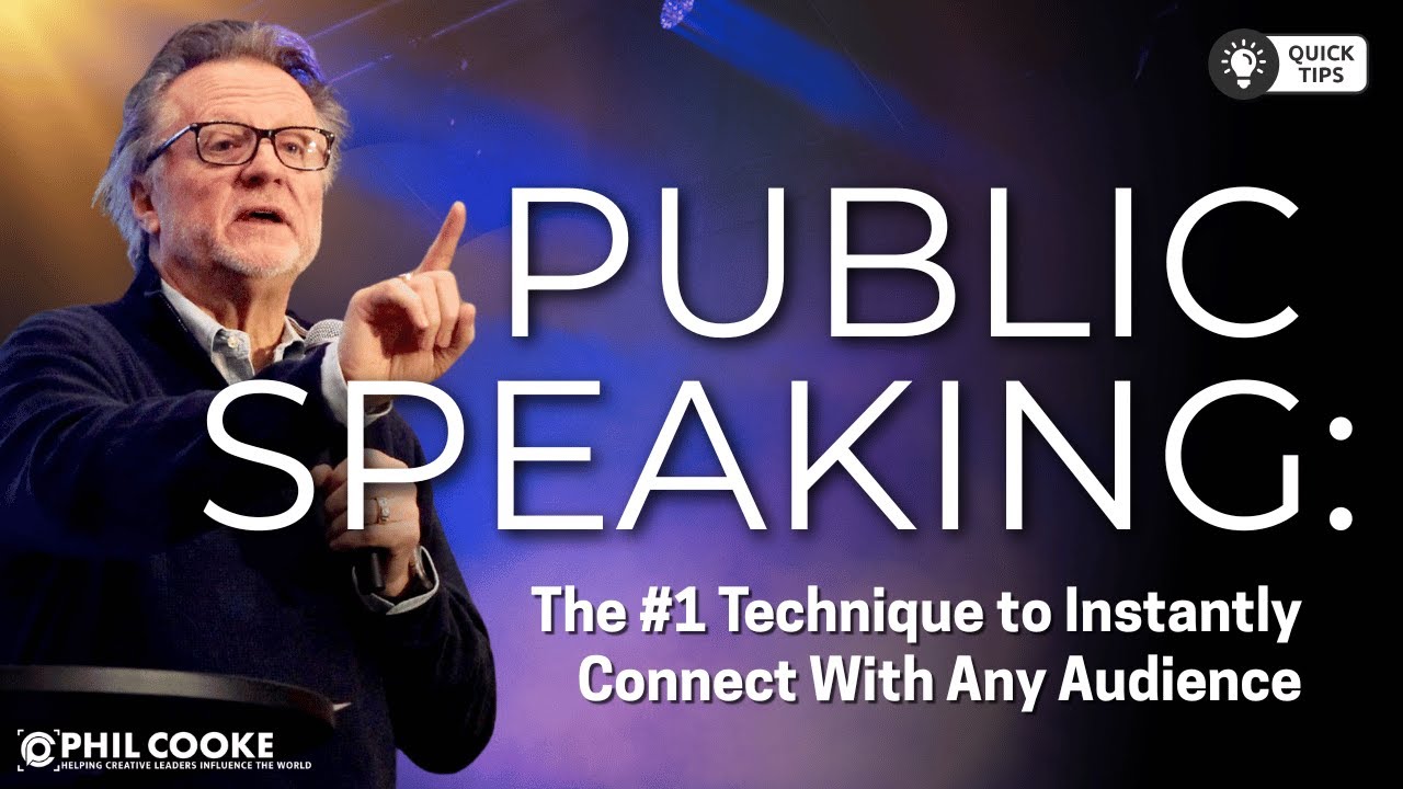 Public Speaking: The #1 Technique to Instantly Connect With Any Audience