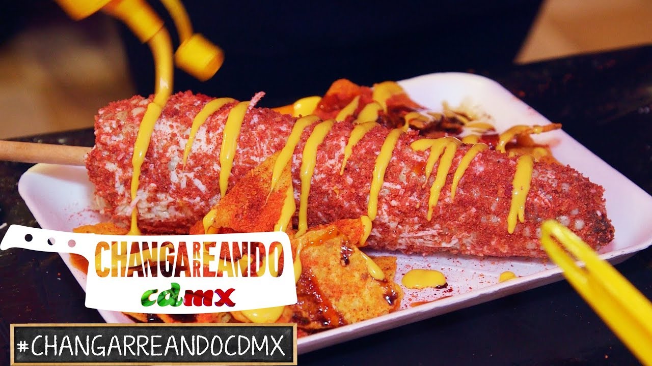 &iquest;Elotes con suadero? CHANGARREANDO CDMX