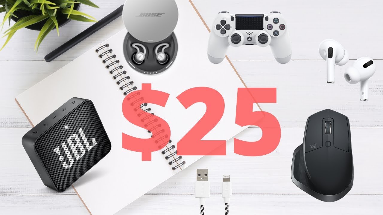 25 Holiday Tech Gadgets under $25!! 🤯(2019)