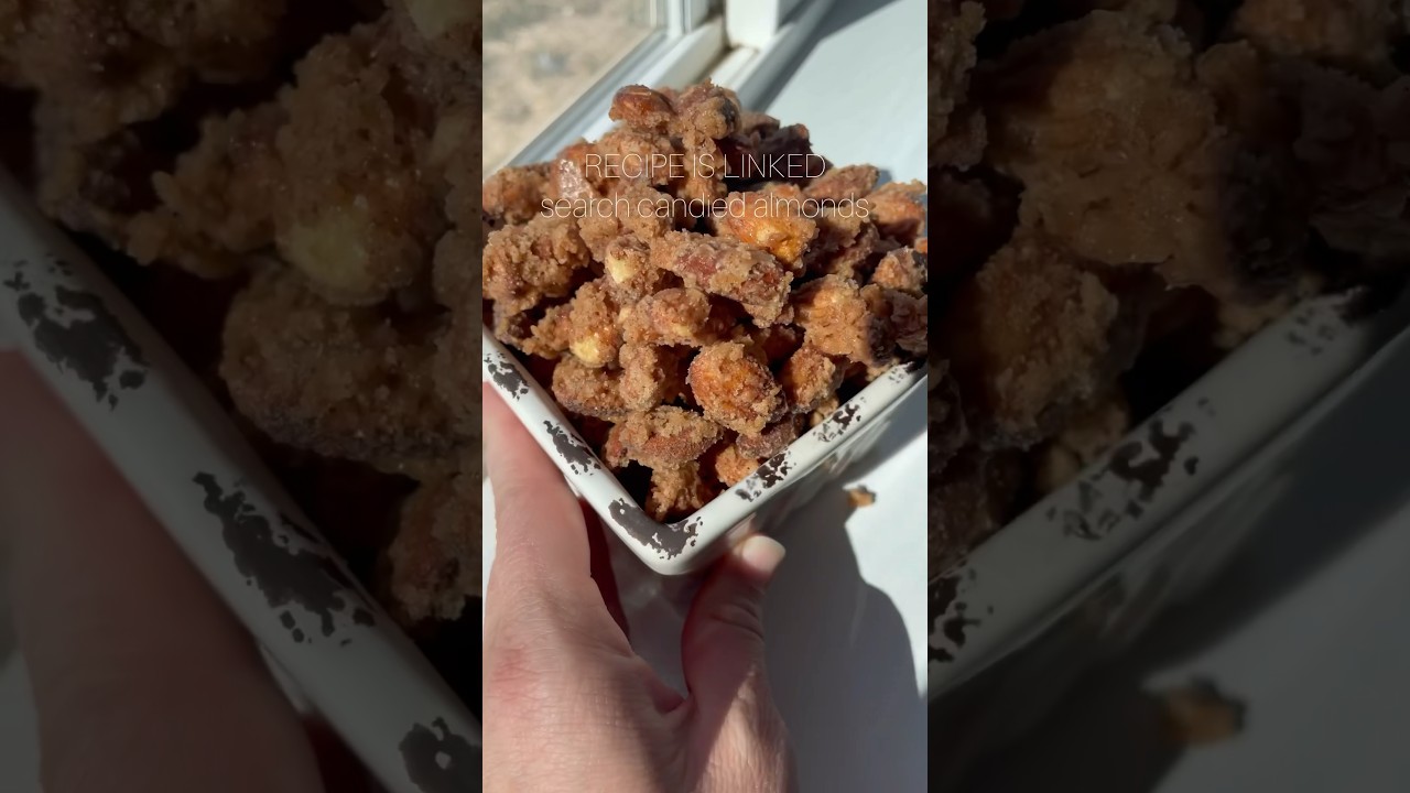 Готовьте домашние засахаренные миндальные конфеты круглый год! 😋 Ссылка на рецепт в комментариях!...