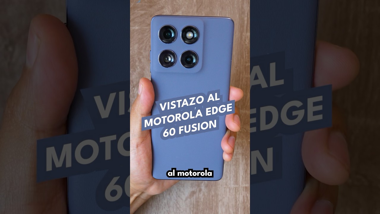 motorola edge 60 FUSION | Vistazo r&aacute;pido