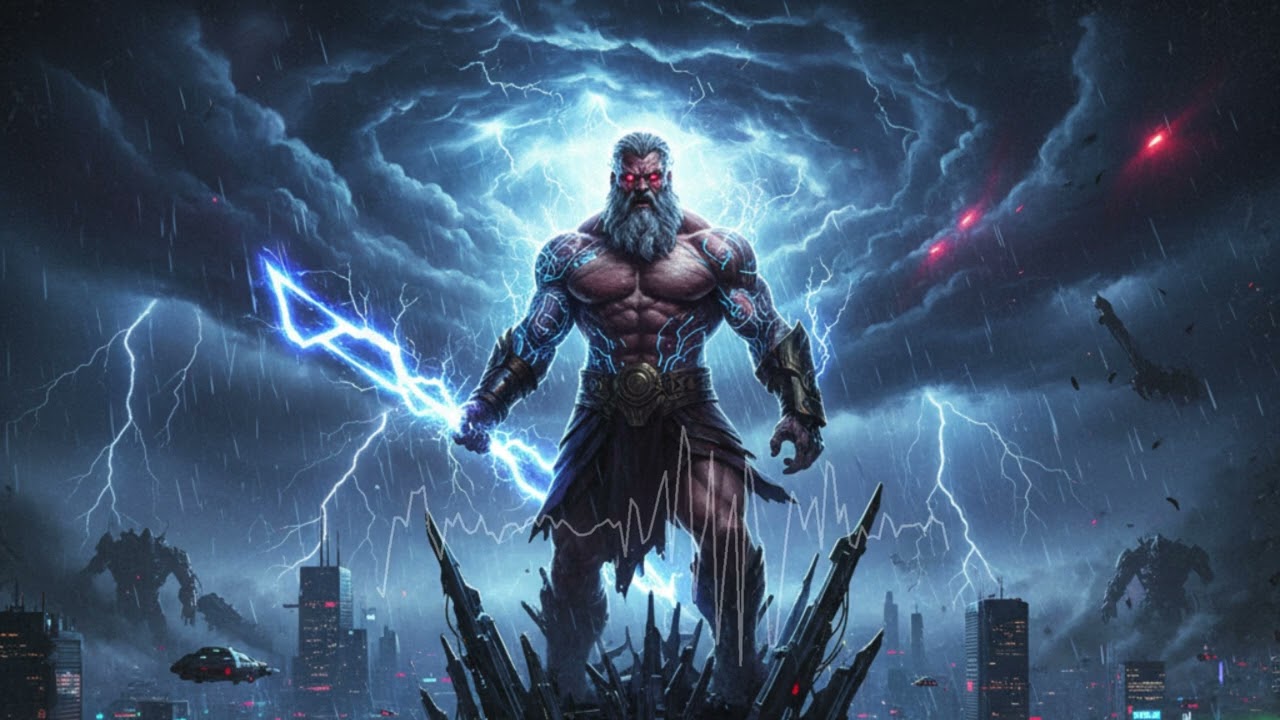 【洋楽playlist】🔥Cyberpunk Zeus - The Myth of a Contradictory God🔥