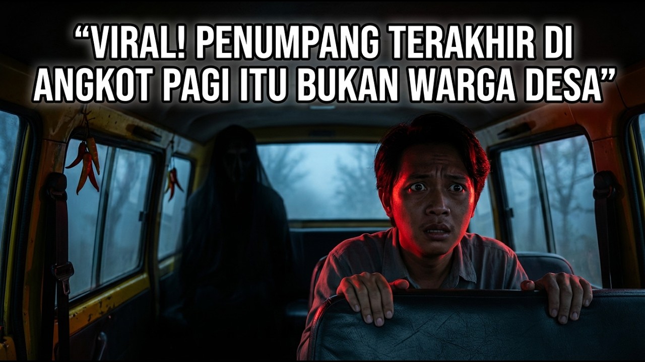 VIRAL! Penumpang Terakhir di Angkot Pagi Itu Bukan Warga Desa