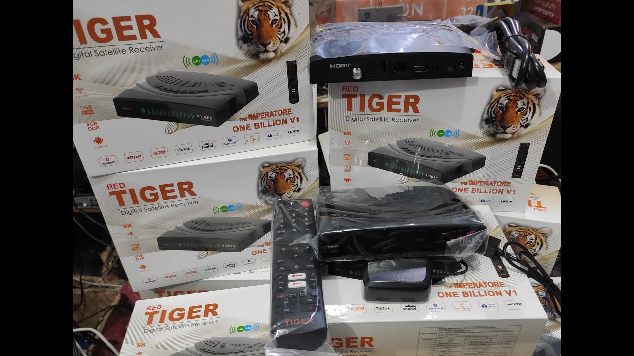 🔥الجهاز الكوري tiger one bilion 8k بمعالج امريكي املوجيك 32 جيجا 4 جيجا رام و اكثر من 10 تطبيقات🔥