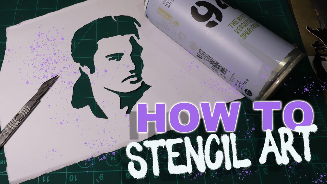 -Step by Step.. HOW TO MAKE YOUR OWN STENCIL