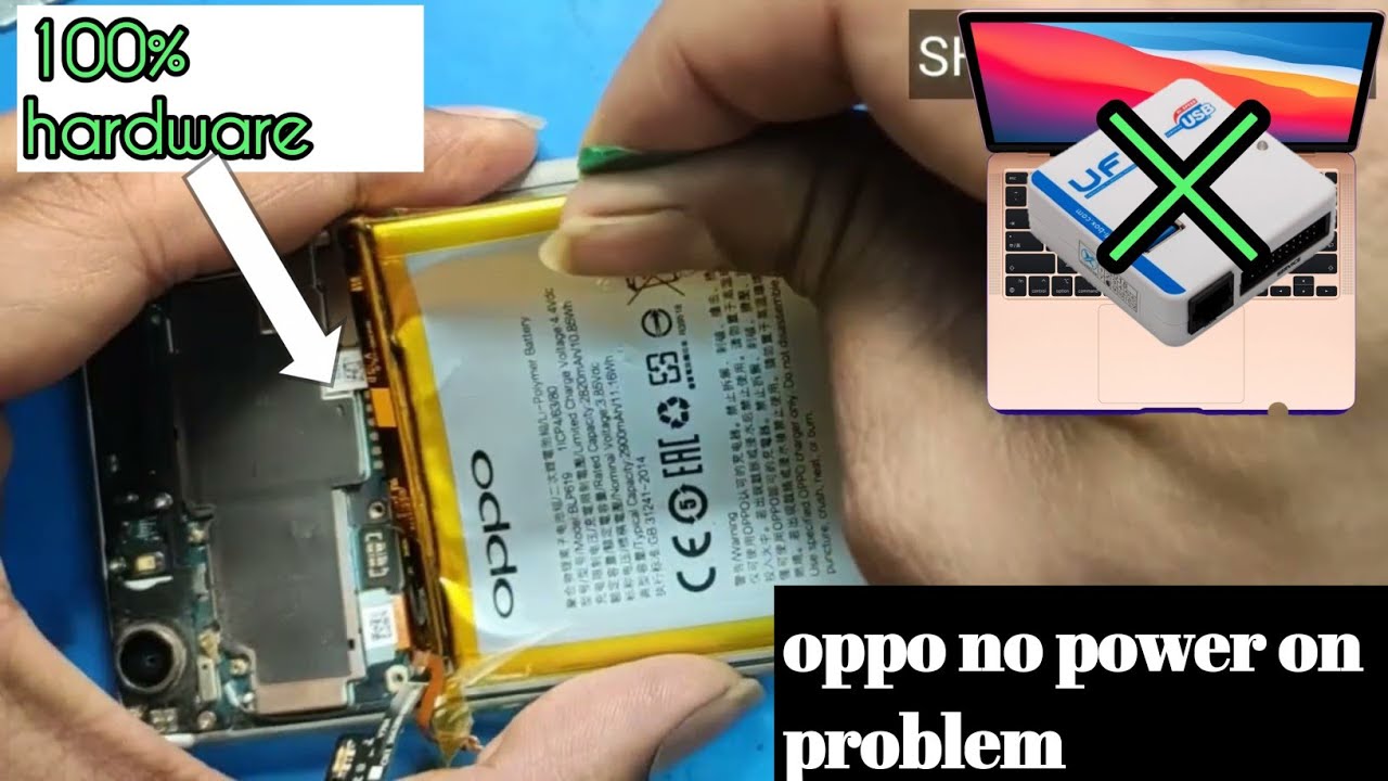 oppo a57 not power on without charger solution
