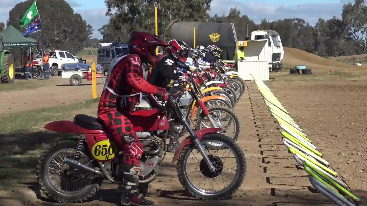 2018 Australian Classic Motocross Championships,Ararat,Victoria.