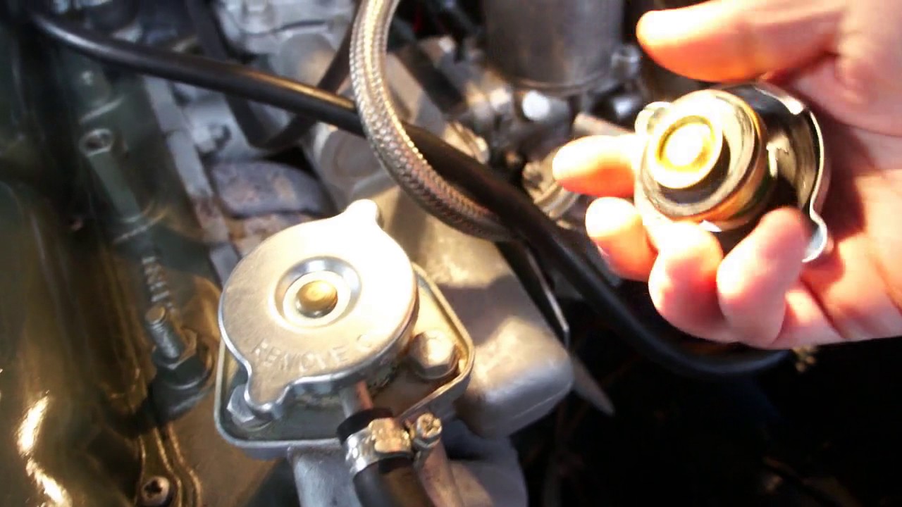 1968 MGC Coolant Filler Neck & Expansion Tank Cap Discussion