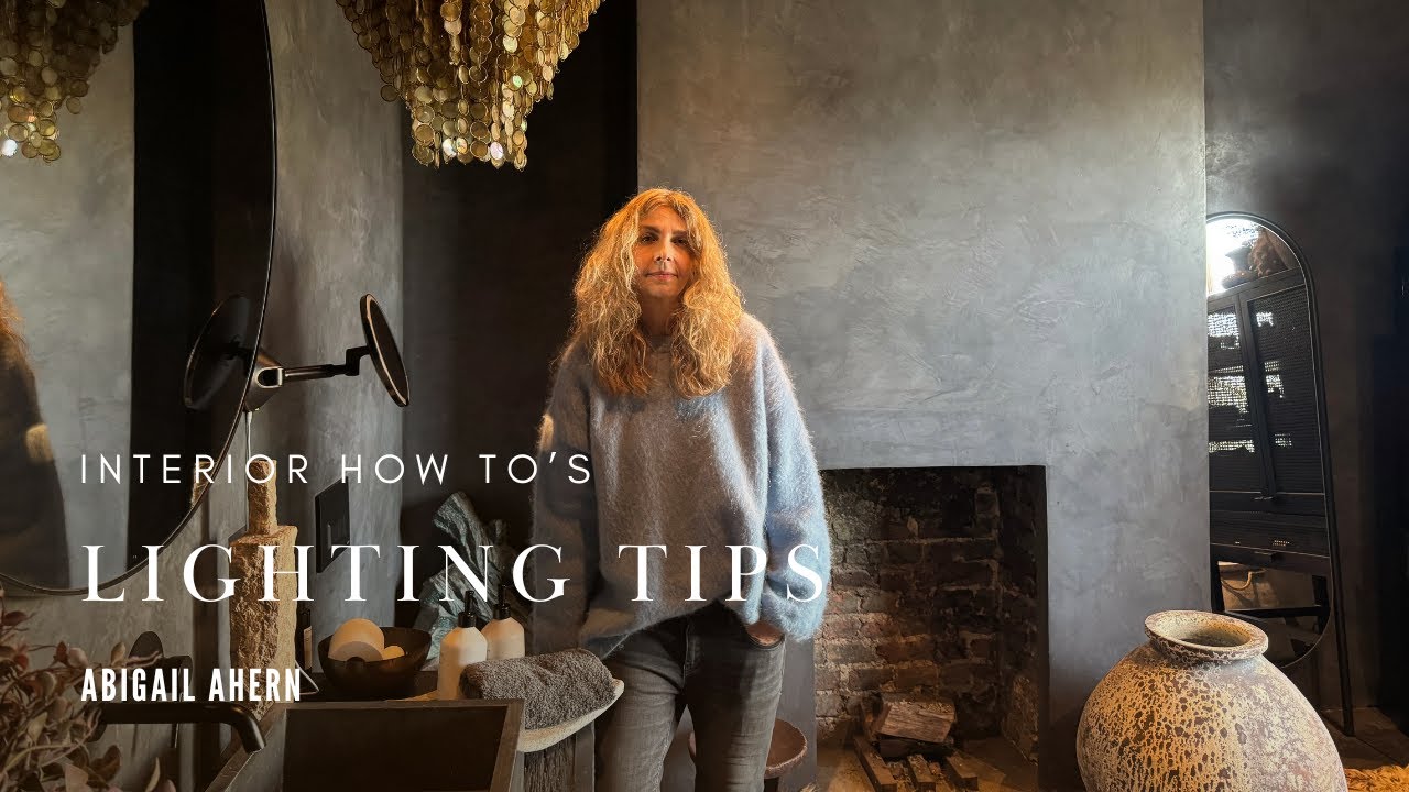 Clever Ways to Use Lighting in Bathrooms | Interior Design Tips | Get Your Glow | Abigail Ahern