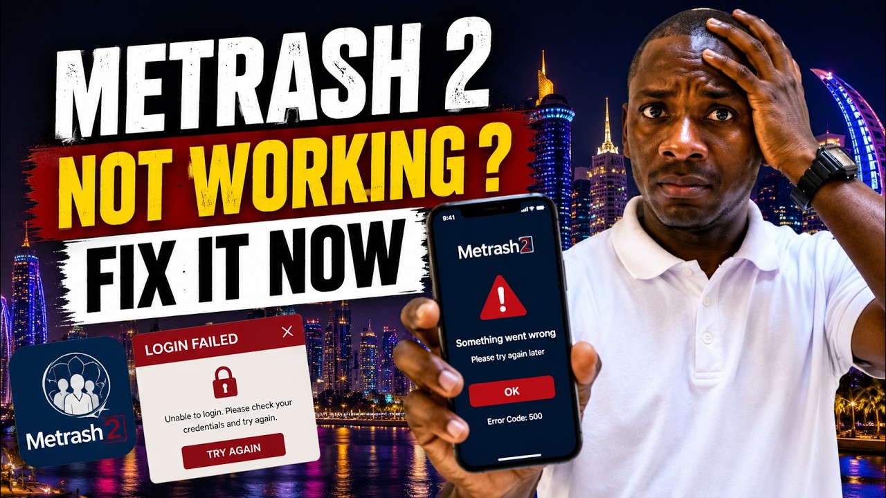 Metrash2 App Not Downloading or Opening in Qatar 2025? Fix It Now! |Mexcreationtv
