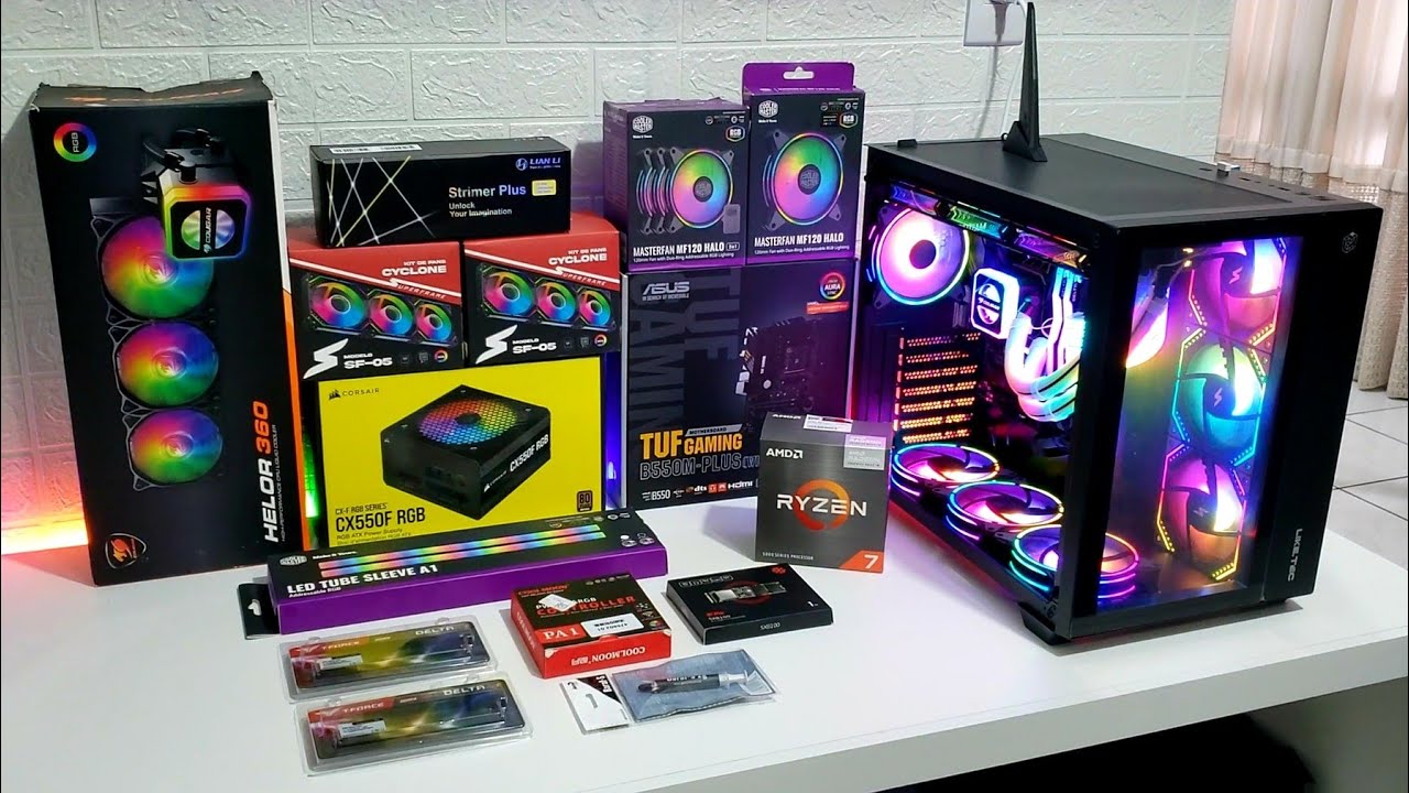 COMO MONTAR UM PC GAMER COMPLETO PASSO A PASSO ( Vídeo mais completo do youtube )