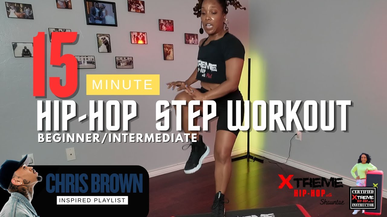 15 Minute Chris Brown Hip Hop Step Challenge For Beginners!