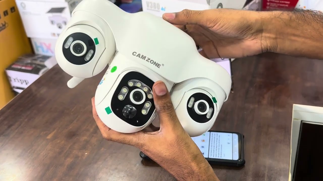 V380 pro solar Camera installation and Fiting video ￼
