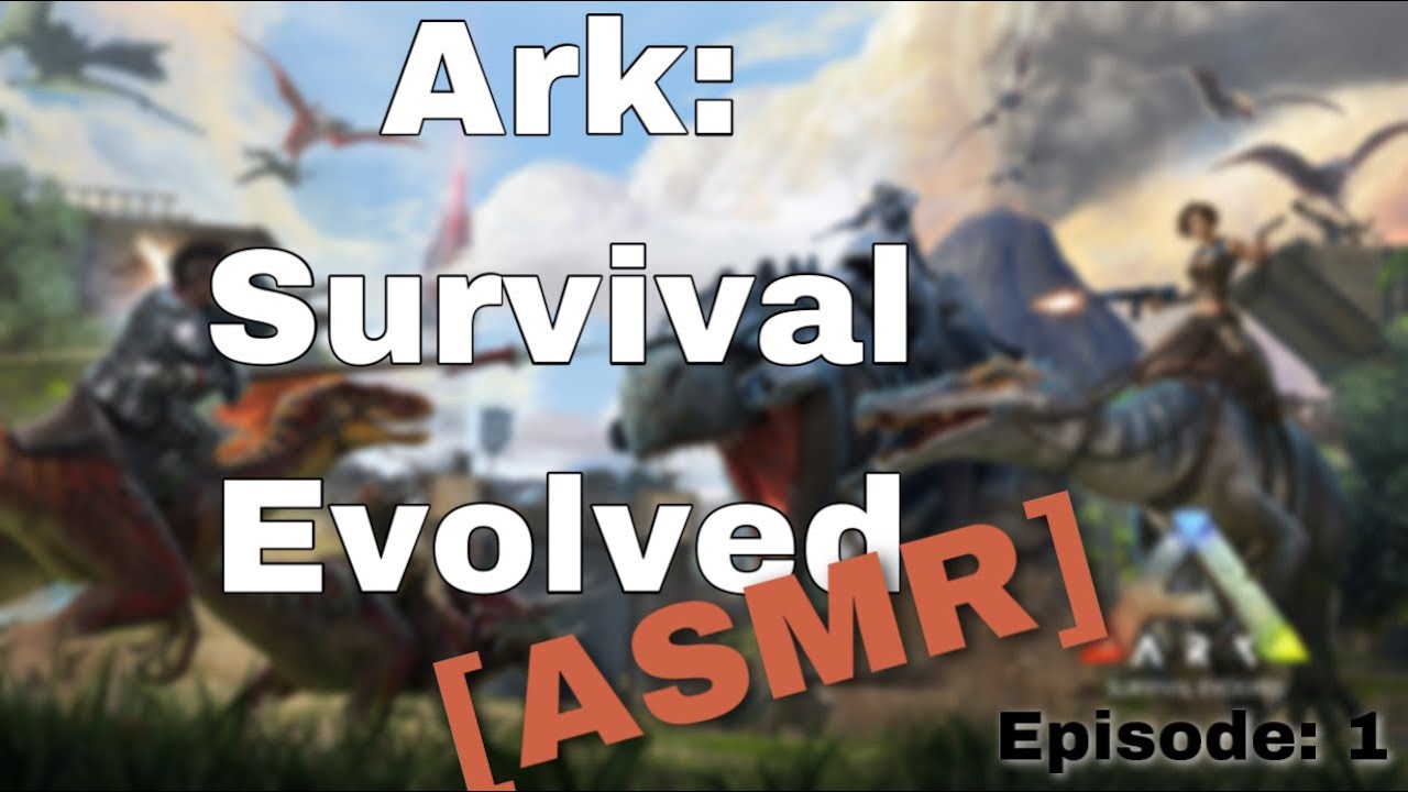 [ASMR] Ark: Survival Evolved (episode 1) (keyboard sounds)