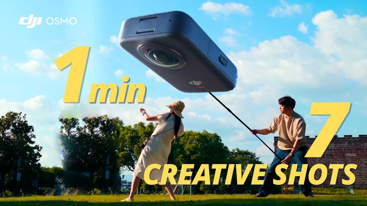 How to Get Creative Cinematic Shots on DJI Osmo 360