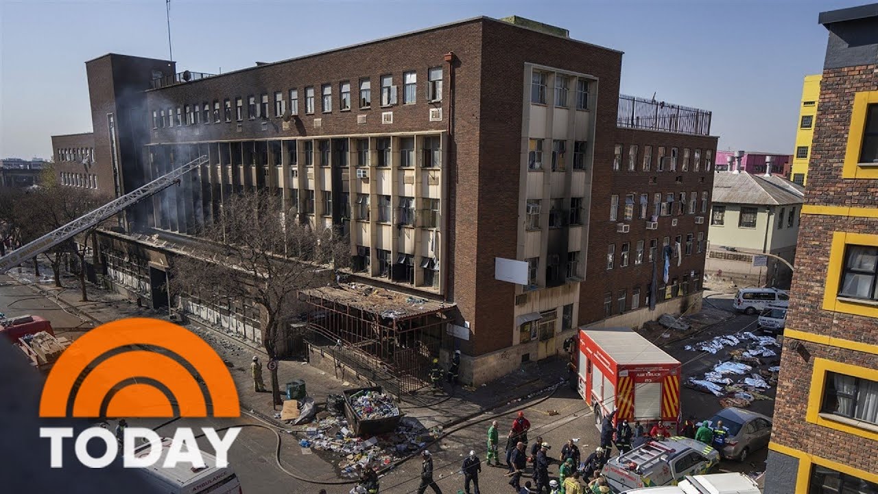 More than 70 killed in building fire in Johannesburg, South Africa
