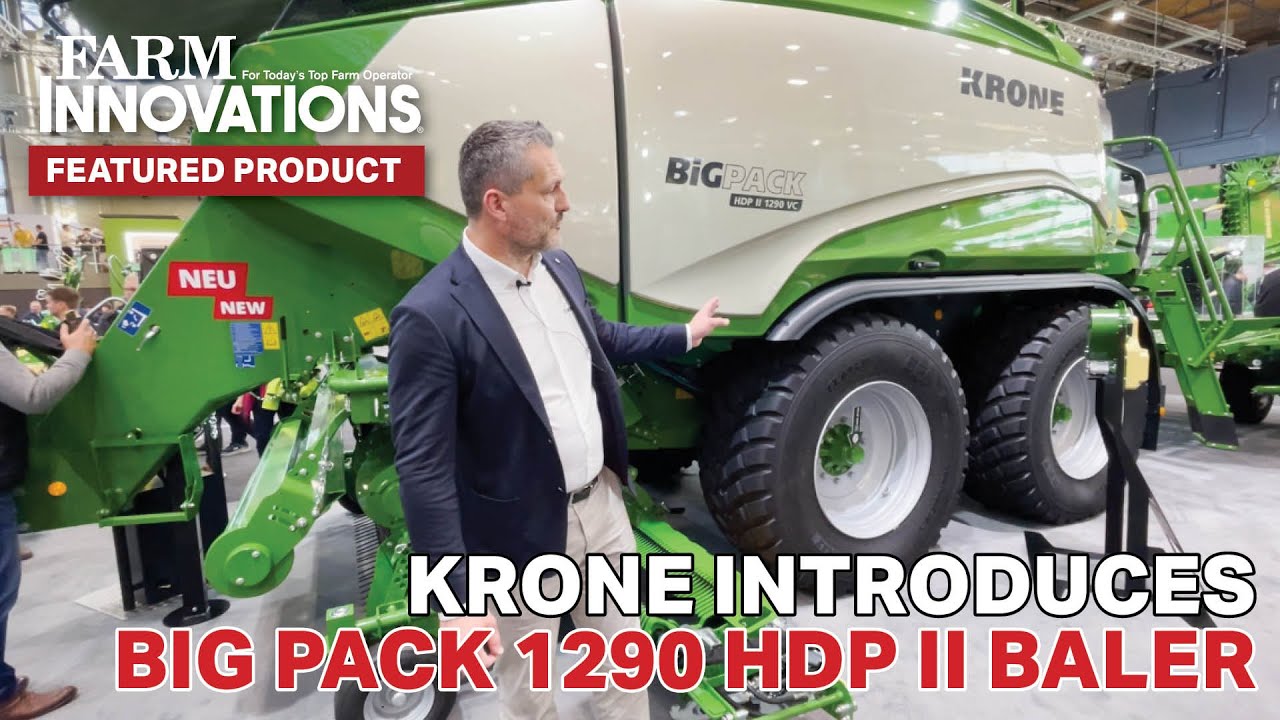 Krone Introduces BiG Pack 1290 HDP II Baler at AGRITECHNICA 2025