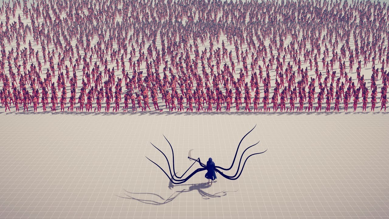 REAPER vs 1000 CLUBBERS - Totally Accurate Battle Simulator TABS